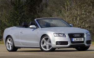 Audi A5 Cabriolet 2.0T S-Line 2009 года (UK)